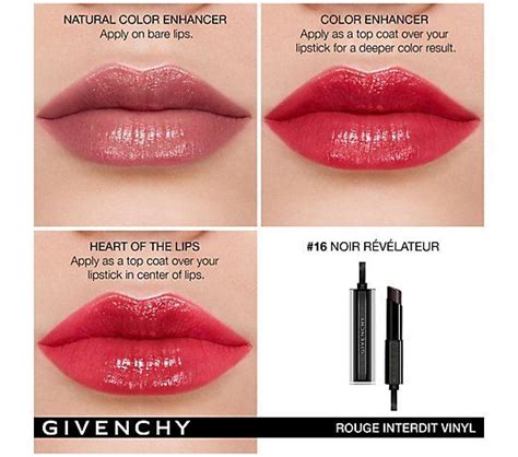 givenchy black magic lipstick discontinued|givenchy rouge interdit vinyl lipstick.